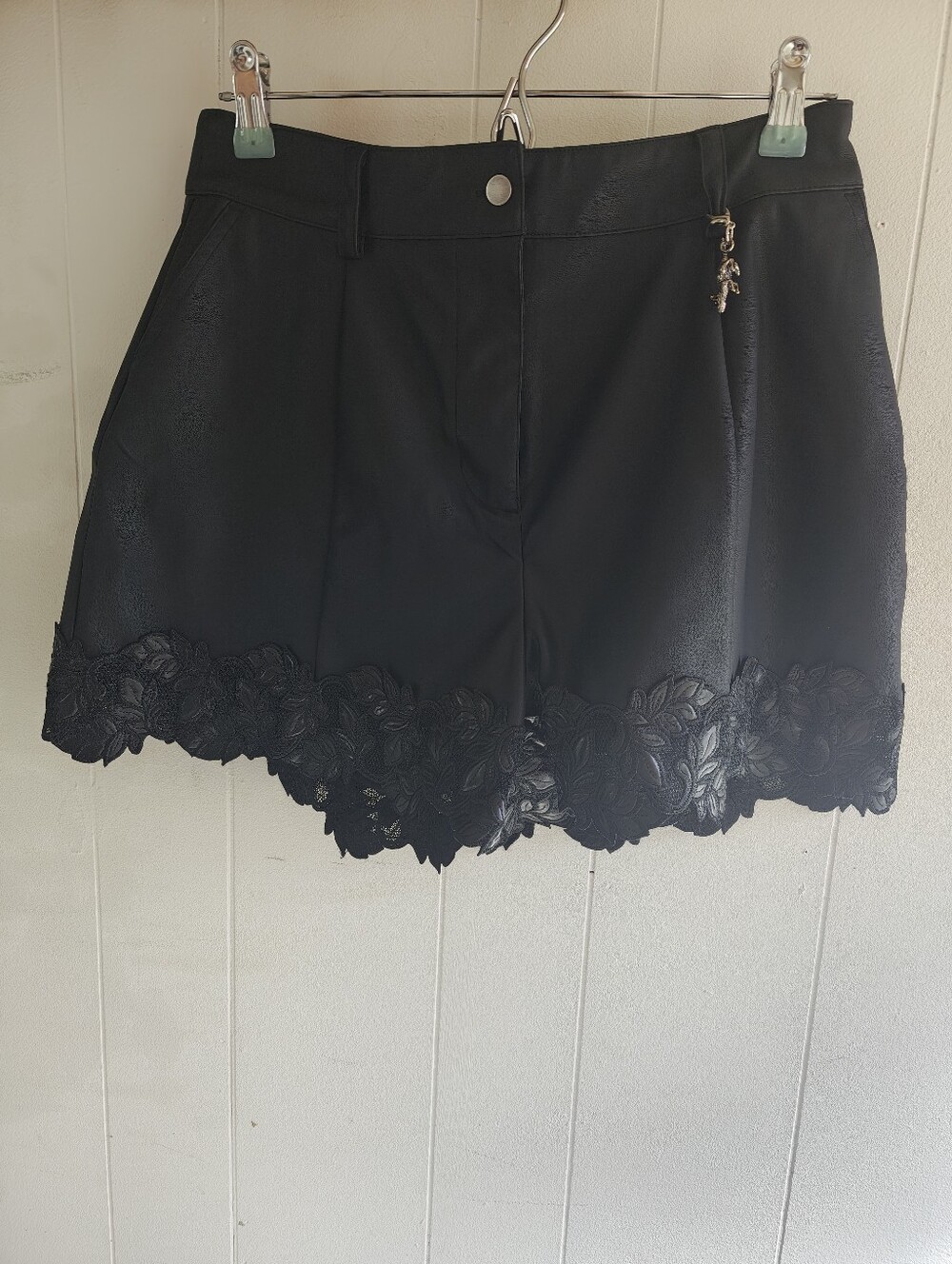 Disturbia Caelith PU Leather Lace Short - Picture 6 of 9